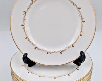 Set of 8 Royal Doulton Rondo H4935 English Fine Bone China Bread & Butter Plates