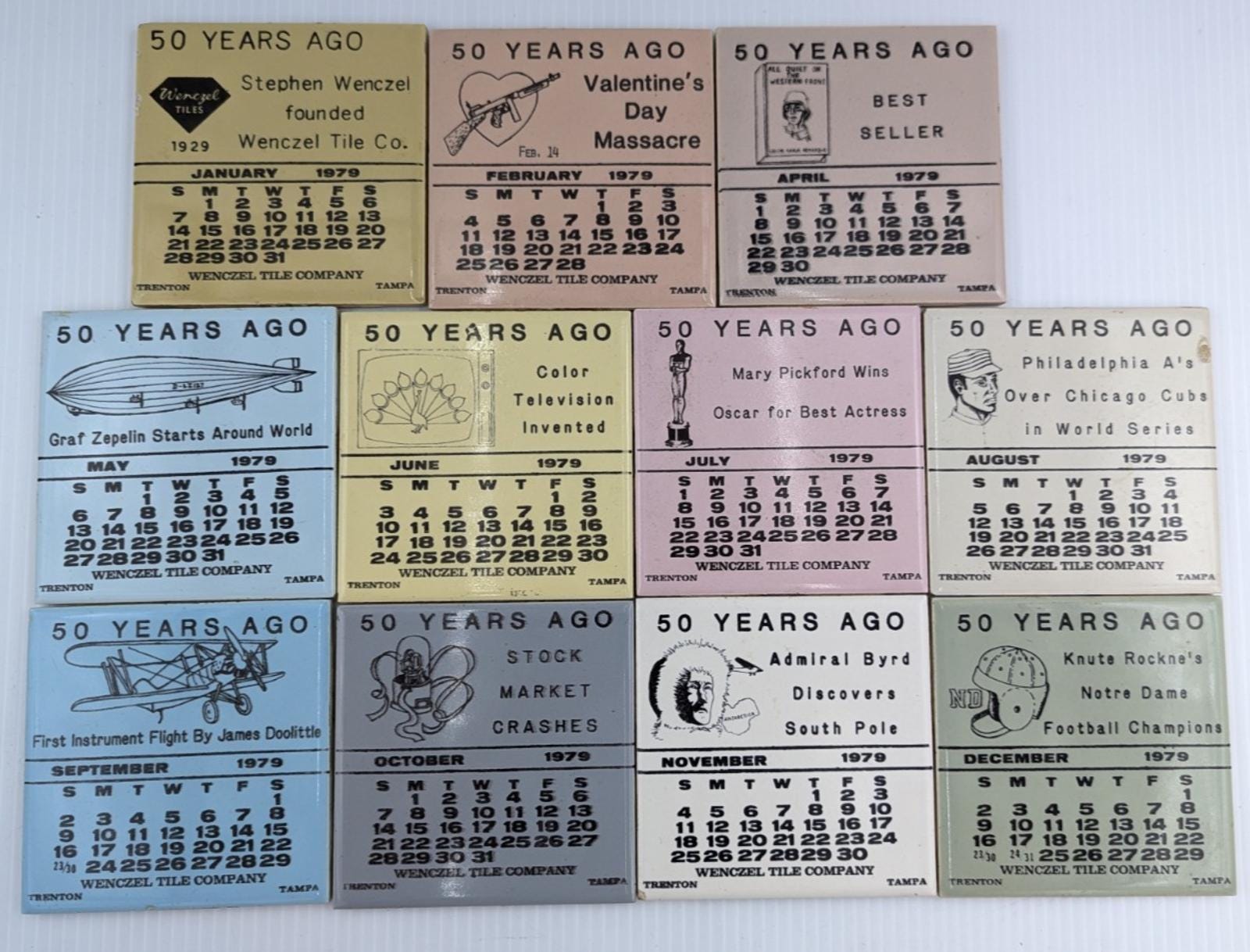 1979 Calendar - Etsy