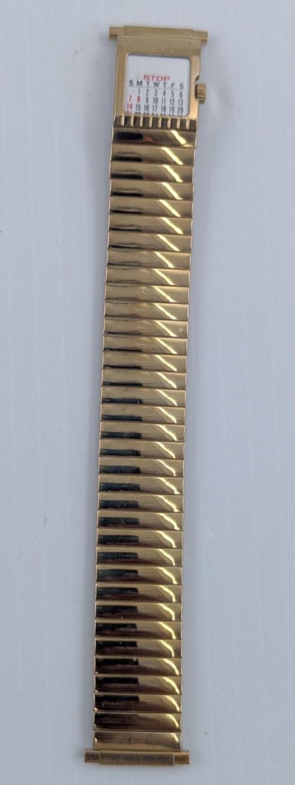 Timeband Speidel Gold Twist O Flex Stainless Steel Men Timeband Watch Band 1800 ...