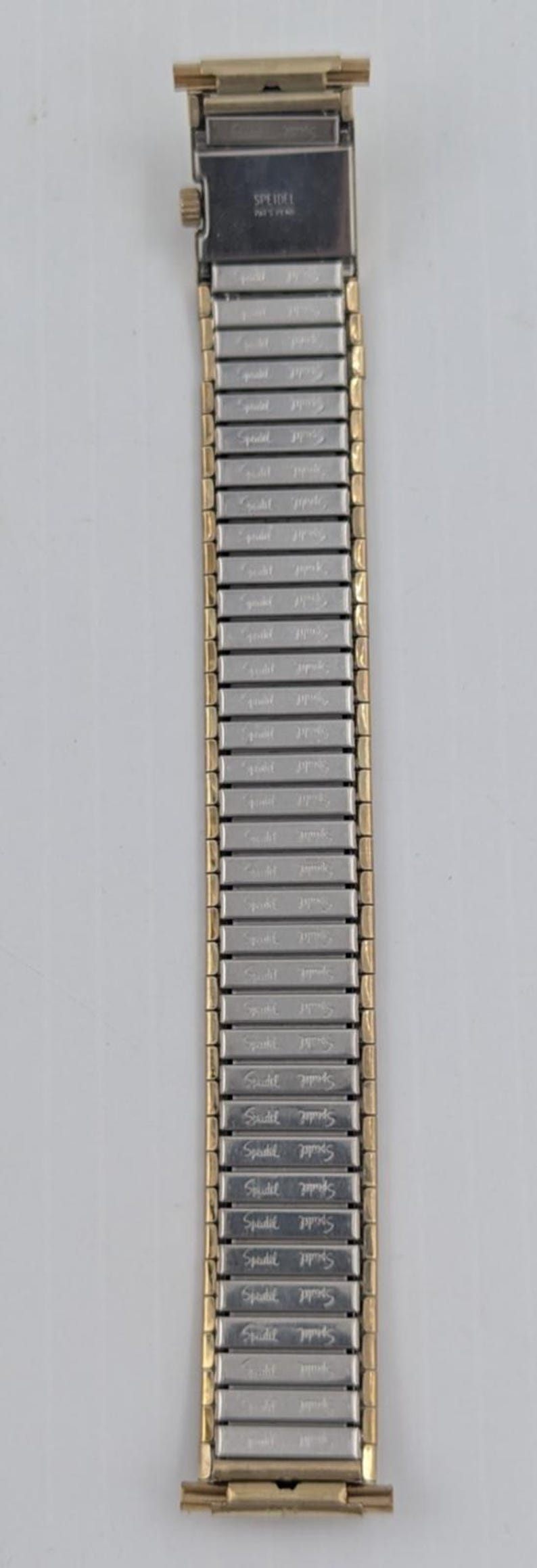 Timeband Speidel Gold Twist O Flex Stainless Steel Men Timeband Watch Band 1800 ...