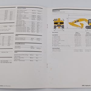 330C L CAT Excavator Caterpillar Sales Brochure Booklet 2002 image 4