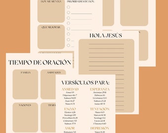 Notas para sermón/diario de oración