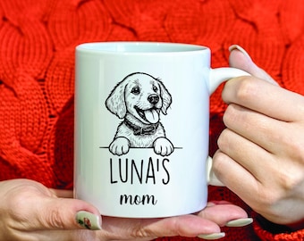 Custom Pet Photo Mug: Personalized Dog/Cat Memorial Gift