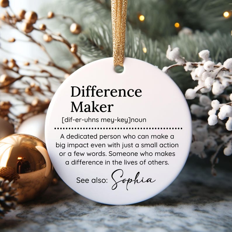 jarify Difference Maker Ornament - Thumbnail 2