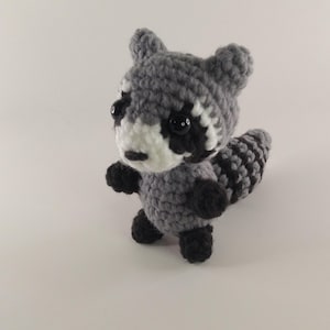 Crochet Raccoon Pattern | Crochet Raccoon PDF | Crochet Pattern | Crochet Animal Pattern | Crochet PDF |