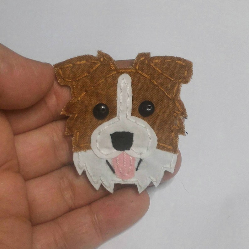 Border Collie,Australian Shepherd,Cattle dog,Dog, Badge Reel,Badge Card Holder,ID Holder,Nursing Badge Holder,Border Collie badge ID Holder Red&white