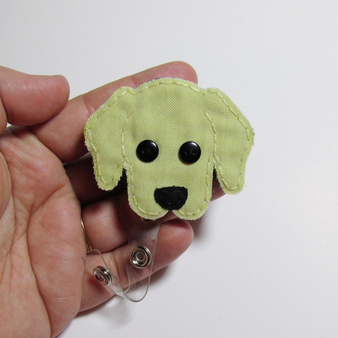 Labrador Retriever Badge Reel,lab Badge Reel, Dog Badge Reel,id Holder