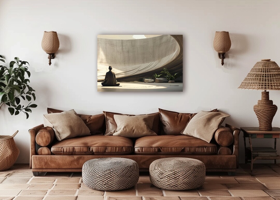 Meditation Art, Zen Garden, Yoga Artwork, Yoga Retreat, Mindful Living ...