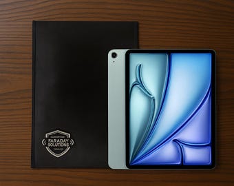 Faraday, borsa per isolamento del segnale, per telefono, protezione antincendio da hacking, tracking, e protezione EMP RadiationShields NFCWiFiBluetooth per tablet, telefoni e portachiavi (9,8 x