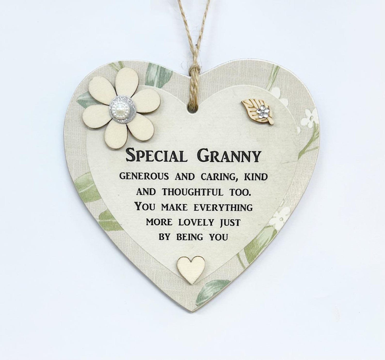 Generous Signs Special Granny Generous and Caring Wooden Heart Sign - Etsy
