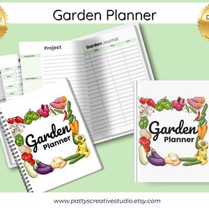 Vegetable Garden Planner Organizer Tracker Maximize Growth Perfect for Small Spaces Beginners Seedling Harvest Planner Printable Download