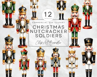 クリスマスくるみ割り人形の兵士のクリップアートバンドルグラフィックスPNGホリデークラシックくるみ割り人形のクリップアート招待状クラフトスクラップブッキングパーティークリップアートPNG