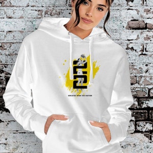 Caitlin Clark Hoodie For Basketball Fan Clark Hoodie Greater Than The Haters Hooded Sweatshirt For Basketball Lover, White Unisex