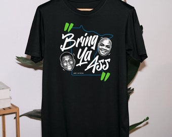Minnesota Basketball Fan T-Shirt Anthony Edwards Bring Ya Ass Charles Barkley, Black
