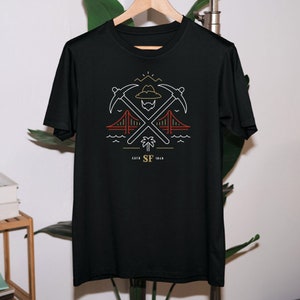 San Francisco Football Shirt For Fan Gift Idea For San Francisco Fan Vintage T Shirt For Game Day T-Shirt For Football Lover