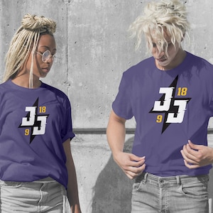 Minnesota Football T Shirt For Him MN Football T-Shirt Minnesota Football Fan Gift For Him Unisex Purple Minnesota Tshirt For Fan