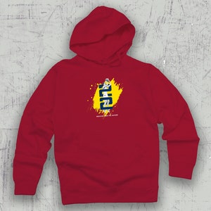 Caitlin Clark Hoodie For Basketball Fan Clark Hoodie Greater Than The Haters Hooded Sweatshirt For Basketball Lover, Red Unisex Hoodie