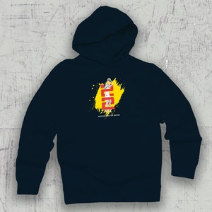 Caitlin Clark Hoodie For Basketball Fan Clark Hoodie Greater Than The Haters Hooded Sweatshirt For Basketball Lover, Navy Unisex