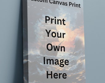 Custom Photo Canvas Print, Personalized Wall Art