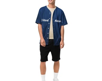 United States Blue Shield Recycled baseball jersey