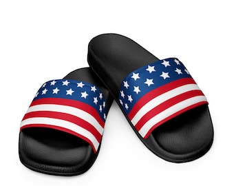 Women&#39;s Old Glory slides