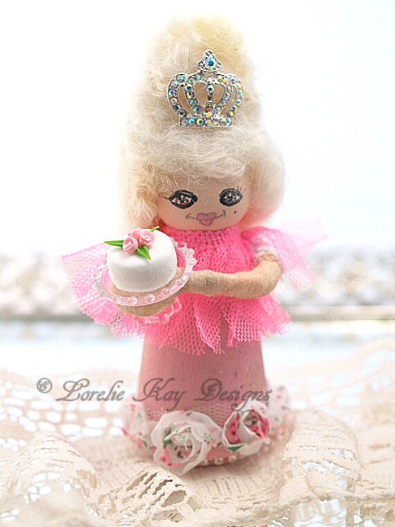 spun cotton peg dolls