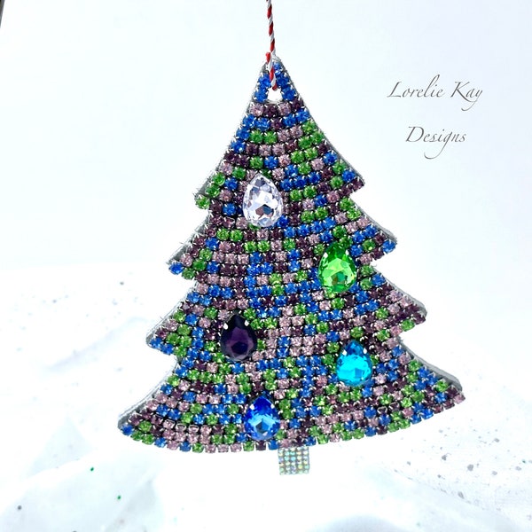 Rhinestone Tree - Etsy