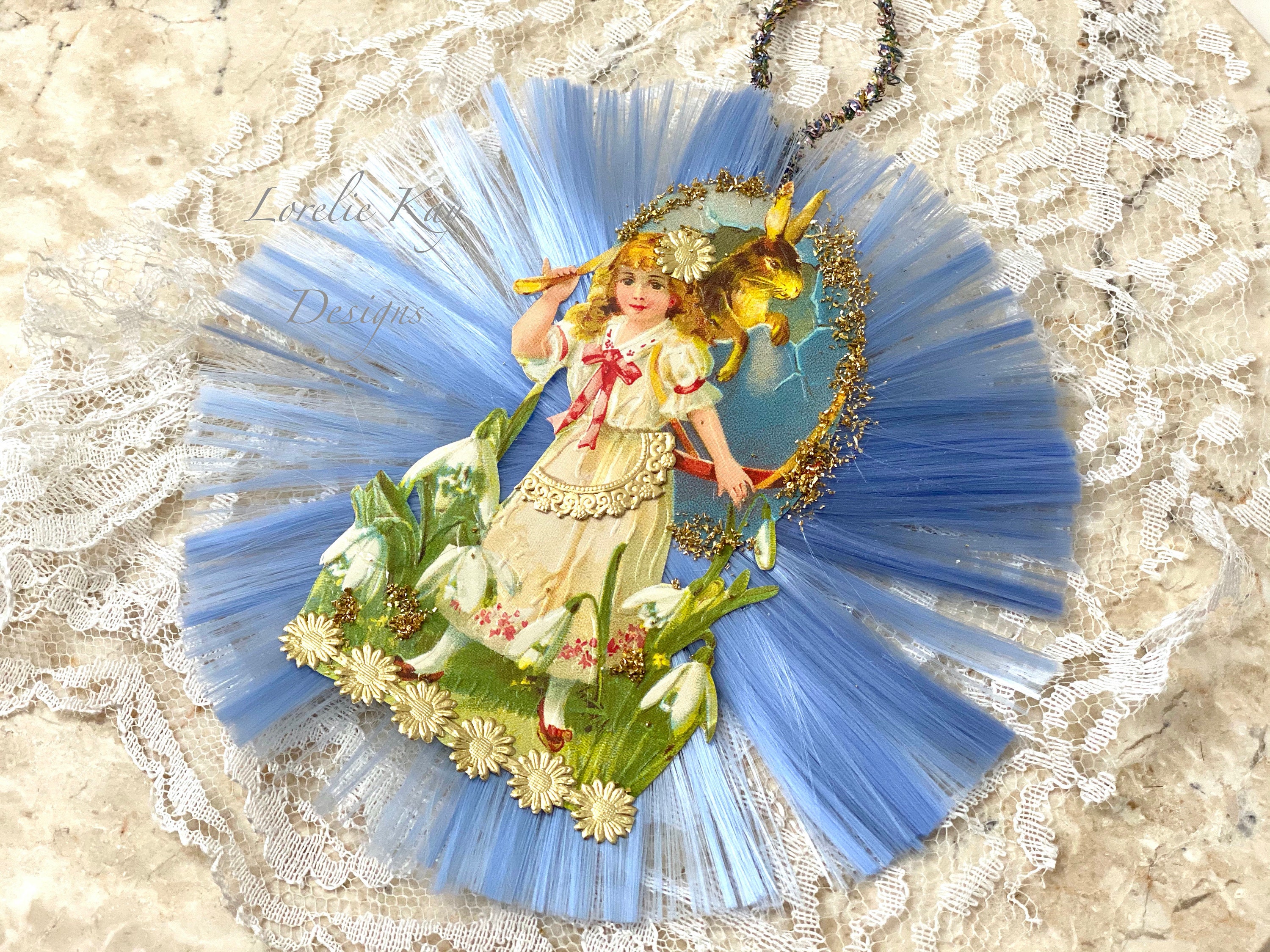 Lot De Scraps Victorians – 8 Fleurs/Feuilles + 2 Cartes Nature, Multi-Couleurs