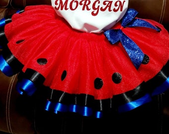 Ladybug Custom Tutu Outfit, Ladybug Outfit, Ladybug
