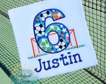 Soccer Shirt, Boys Soccer Birthday Shirt, Birthday Shirt for Boys, Soccer Birthday Shirt, Boys Soccer Shirt, Soccer Shirt,