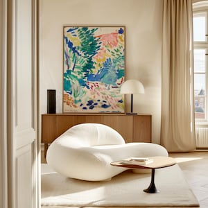 Henri Matisse Leinwanddruck Landschaft in Collioure, gerahmt oder ungerahmt, Schiff aus UK/US/EU