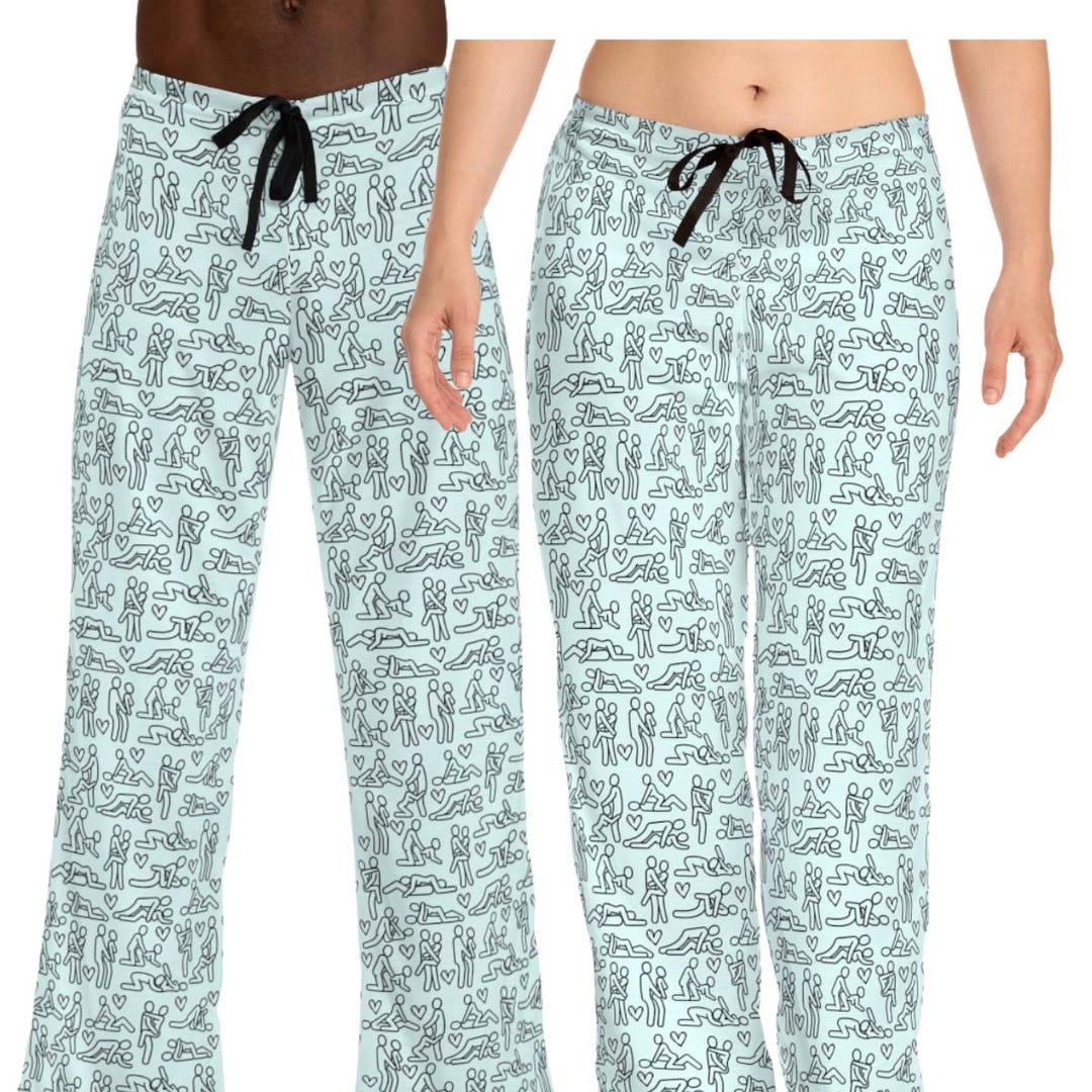 Sex Positions Pajamas Pant Funny Matching Couples Pjs Adult Raunchy sex-positions-pajamas-pant-funny-matching-couples-pjs-adult-raunchy