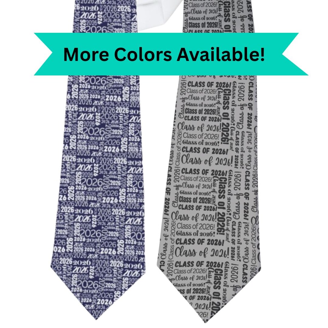 Graduationtie Custom Graduation Tie Unique Personalized Gift for Graduate Class of ...