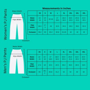 Personalized Matching Pajama Sets for Couples Lovers Matching GF BF Matching Pjs Long Sleeve Pajama Set Pjs Initials Newlywed His and Hers image 3