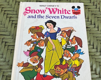 Vintage 1973 Snow White and the Seven Swarfs book