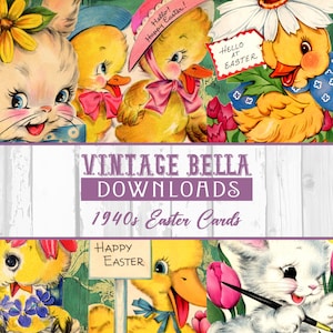 1940s Easter Bunny - Etsy