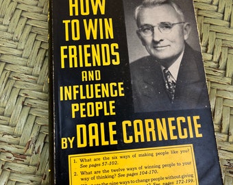 1952 How to Win Friends and Influence People by Dale Carnegie book