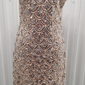 Sequence Gold Mermaid Dress