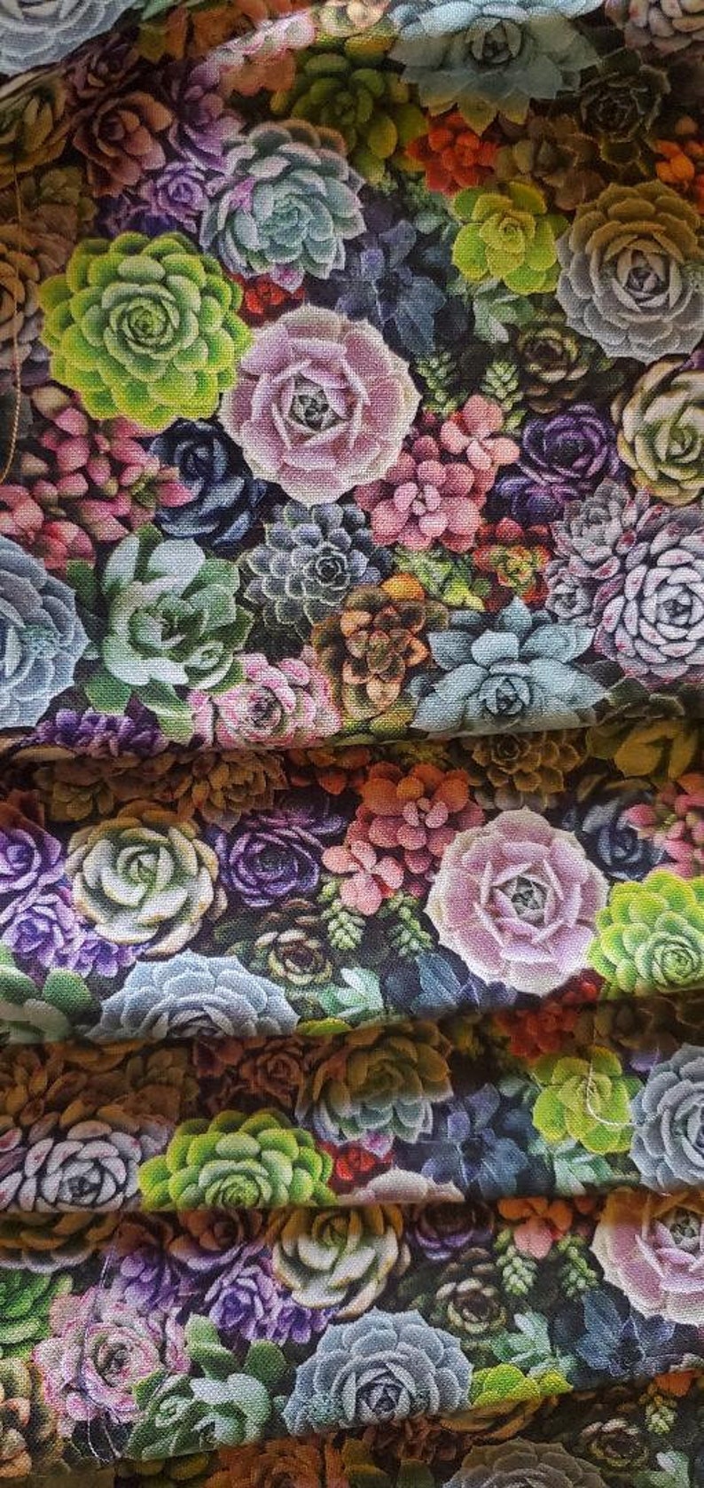 fabric scraps destash floral fabric pieces image 4