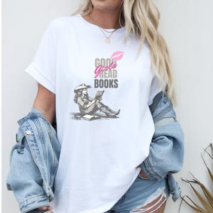 Good Girls Read Books T-Shirt: Retro Book Lover Tee