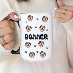 Custom Dog Photo Mug: Personalized Pet Lover Gift