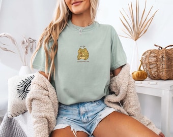 Funny Frog Meme Shirt Cute Aesthetic Sassy Frog Tee Sarcastic Quote