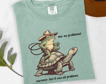 Funny Frog Meme Shirt Cute Aesthetic Sassy Frog Tee Sarcastic Quote