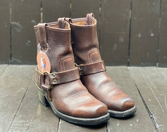 Womens Us 8.5 bottes frye vintage botte frye bottes a bout carre bottes western pour femmes livraison gratuite aux Etats Unis Etsy Canada