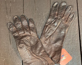 Womens leather gloves, Womens long gloves, vintage womens gloves, vintage winter gloves, vintage long gloves, womens winter gloves