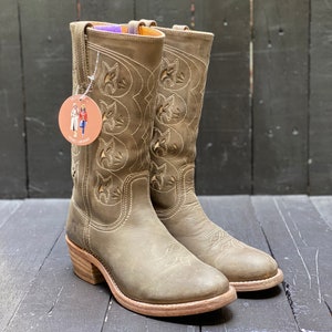 Frye embroidered boots hotsell