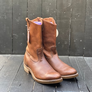 Red wing cowboy boots pecos hot sale