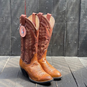 Two toned boots black and brown hotsell