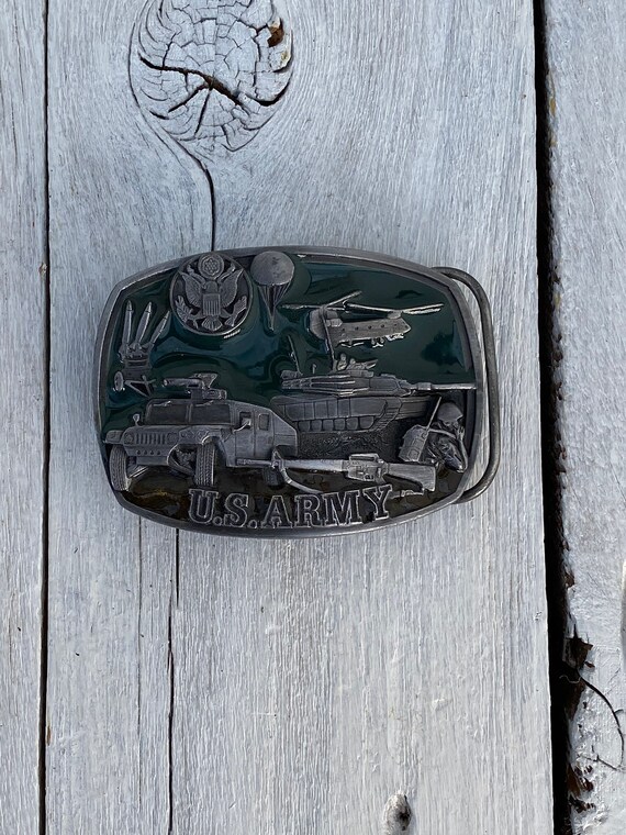 Us Army Belt Buckle Gem