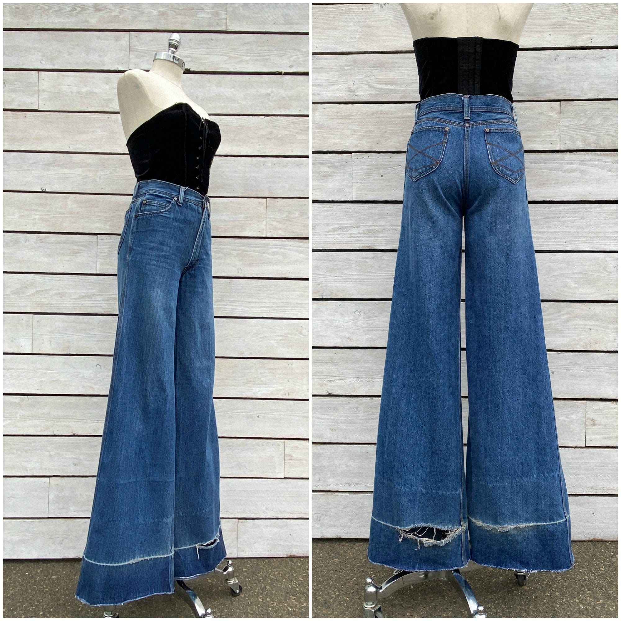 60s Low Rise Corduroy Bellbottoms